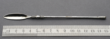 Roman Silver Ligula (Spatula)